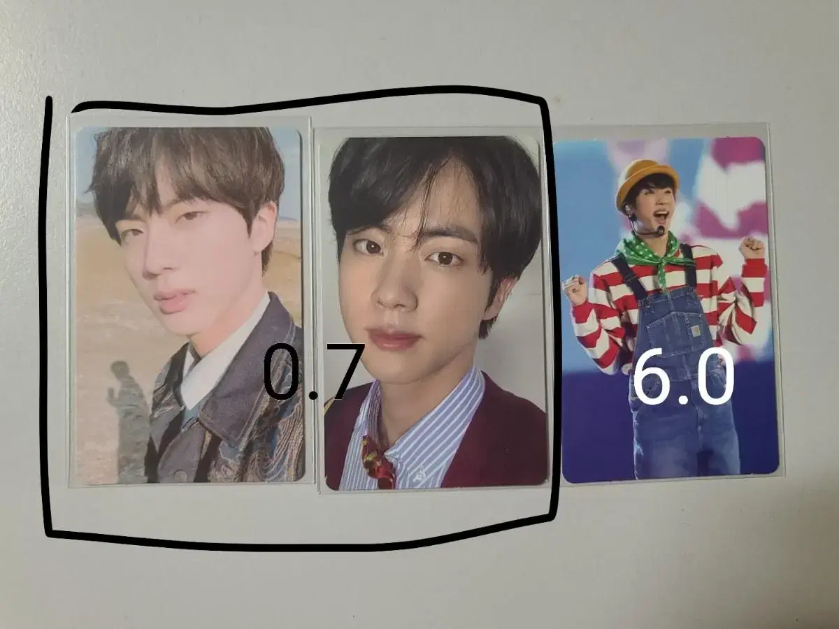 방탄 진 김석진 석진 포카 판매